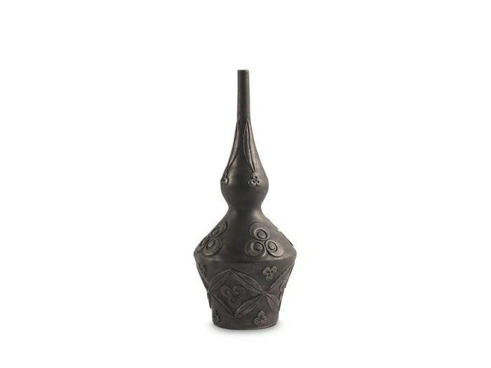 SNOHA BRONZ BOTTLE 3 - Ceramic decorative object _ Esma Dereboy